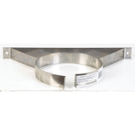 6 In. Stainless Steel Stove Pipe Wall Strap